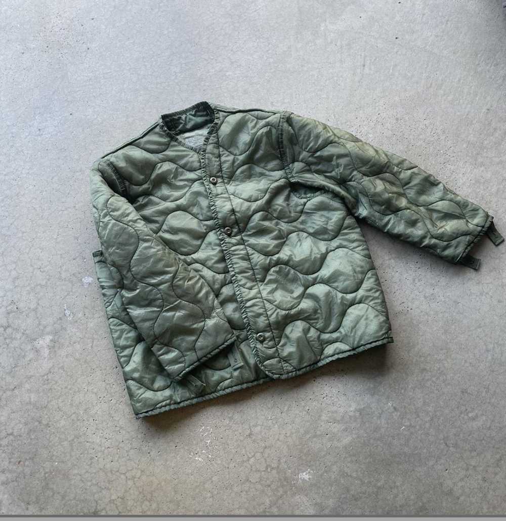 Vintage Vintage Army Liner Green Jacket - image 2