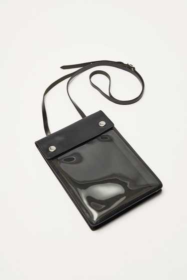 Our Legacy Map Bag Black leather