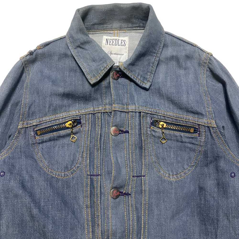 Japanese Brand × Needles Needles Petit Denim Truc… - image 7