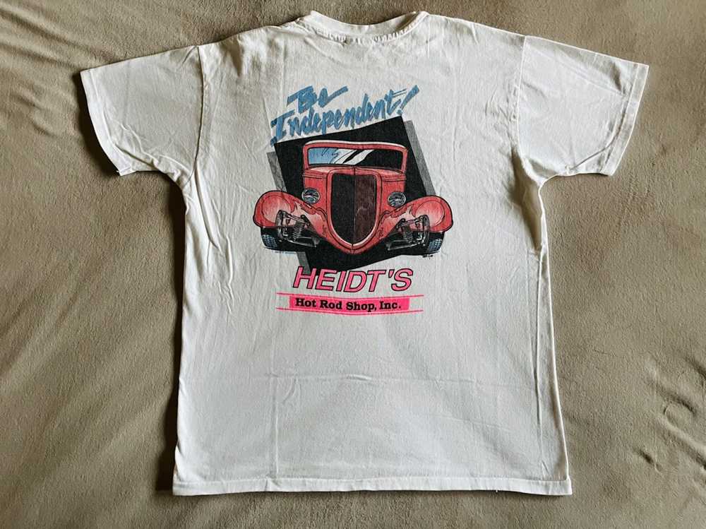 Hanes × Streetwear × Vintage Vintage Hotrod Tee (… - image 4