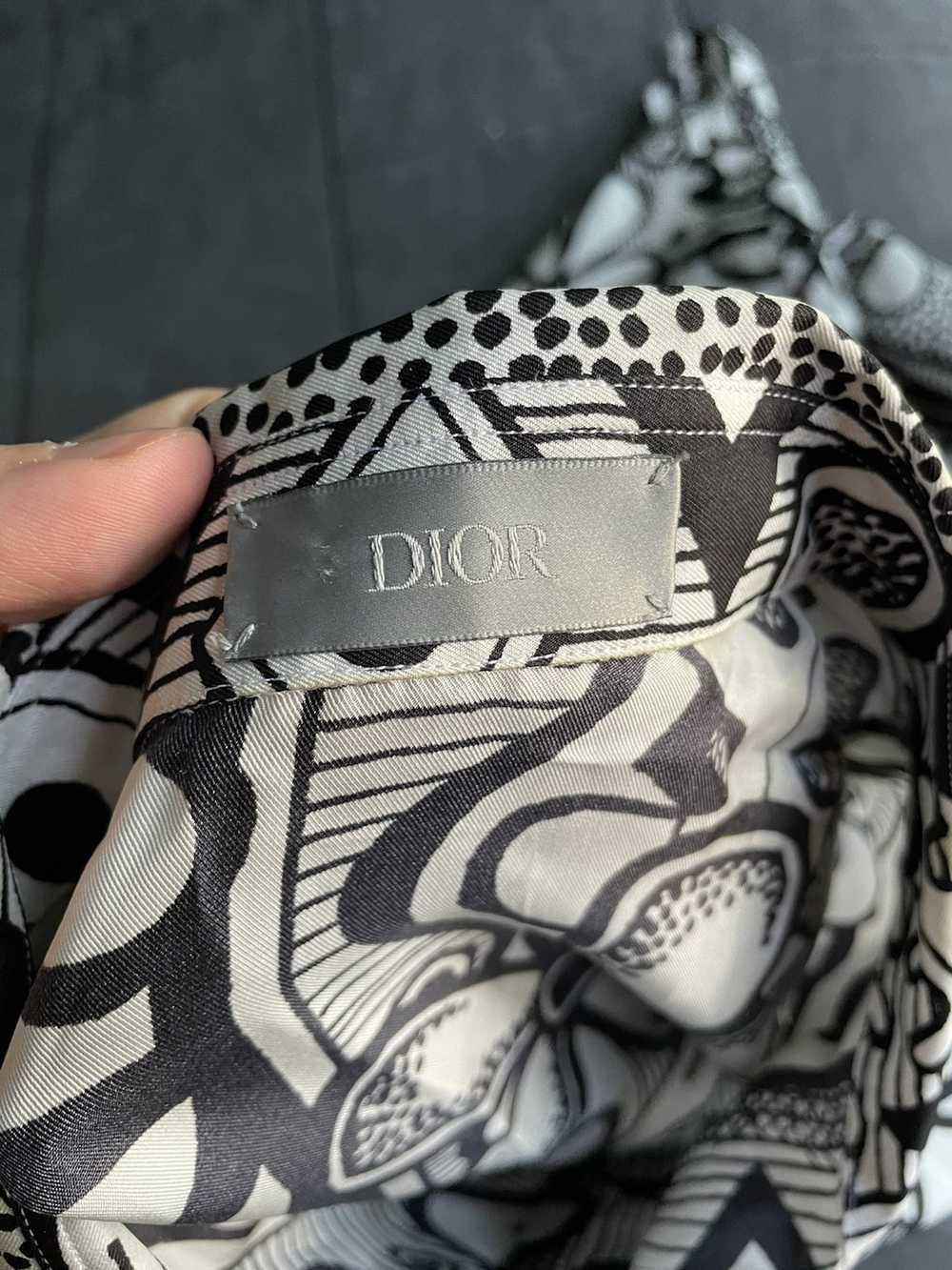 Dior × Stussy Dior Stussy Floral Silk Shirt - image 7