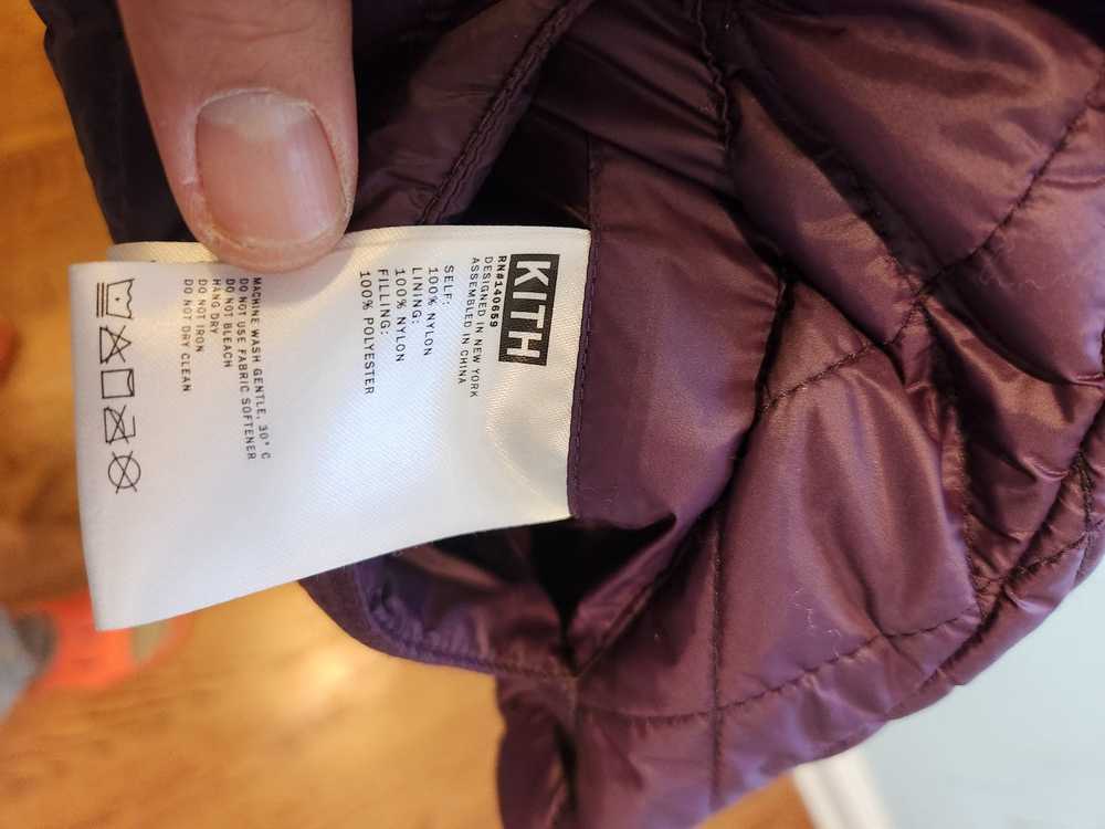 Kith Kith Wyatt Purple Quilted Vest - image 4