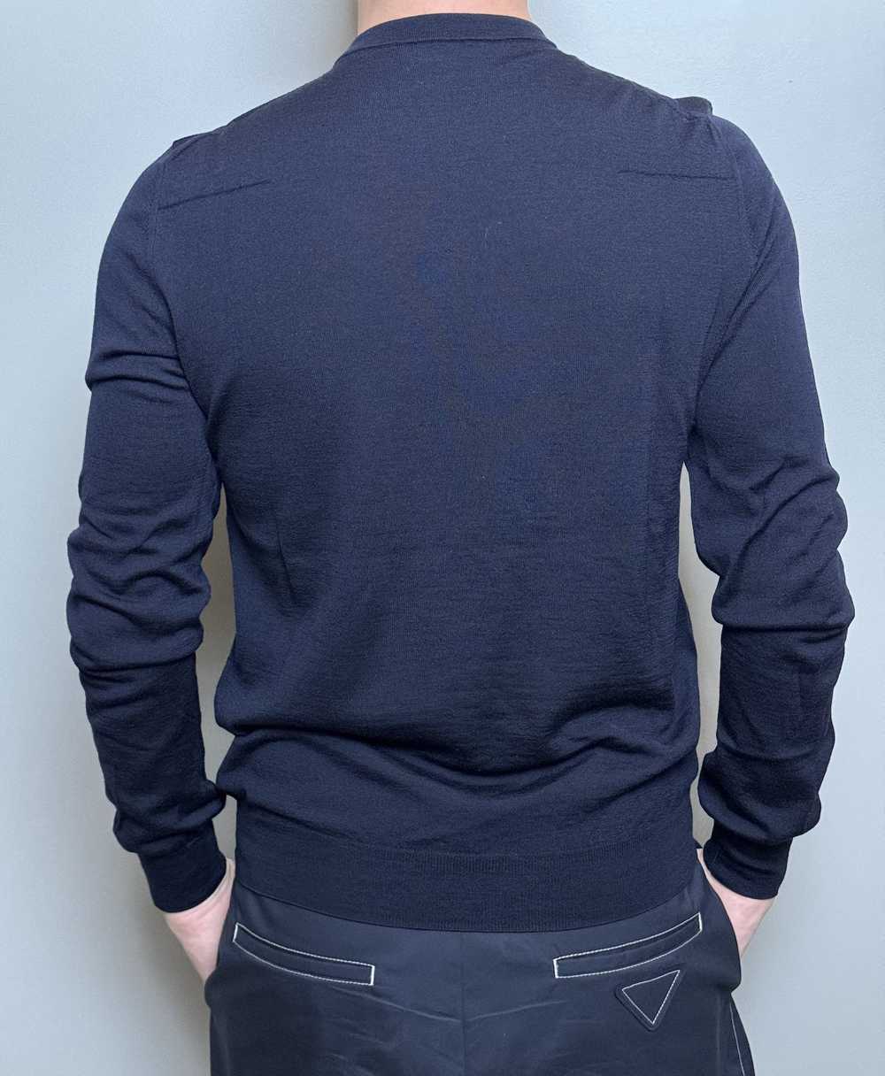 Dior Dior Homme Wool Knit Sweater, Navy - image 2