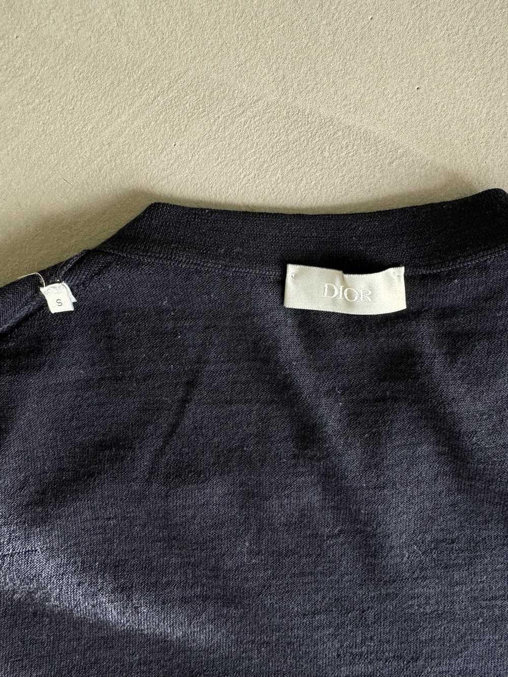 Dior Dior Homme Wool Knit Sweater, Navy - image 3