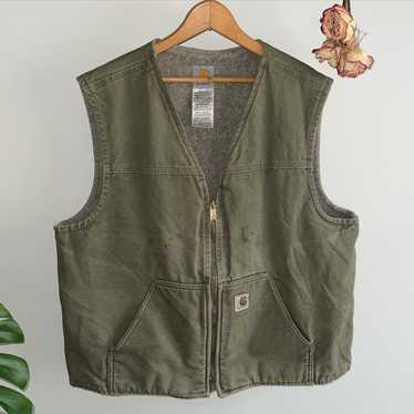 Carhartt vest green mens - Gem