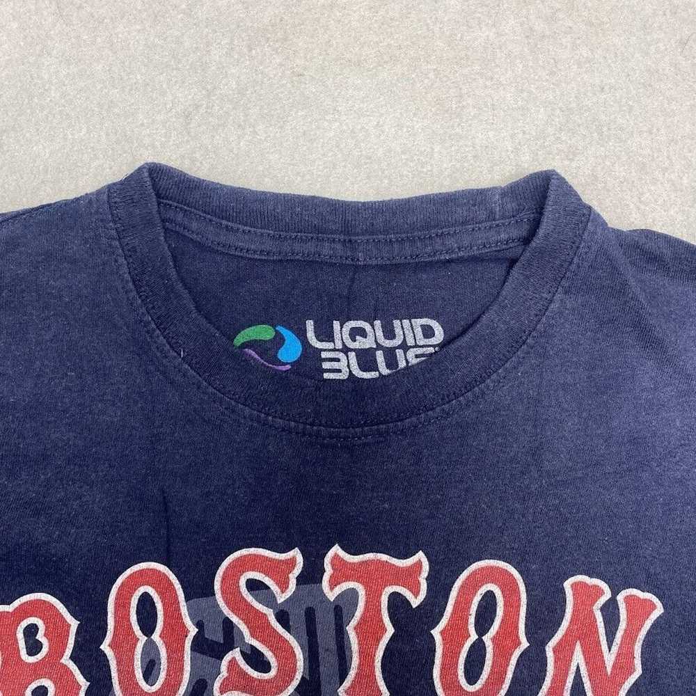 Liquid Blue KISS Boston Red Sox Graphic Tee Vinta… - image 7