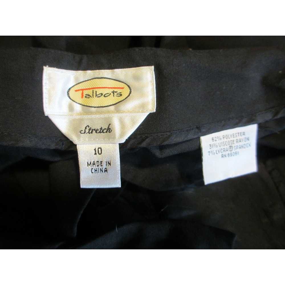 Other TALBOT'S BLACK PANTS STRETCH SIZE 10 STRAIG… - image 3