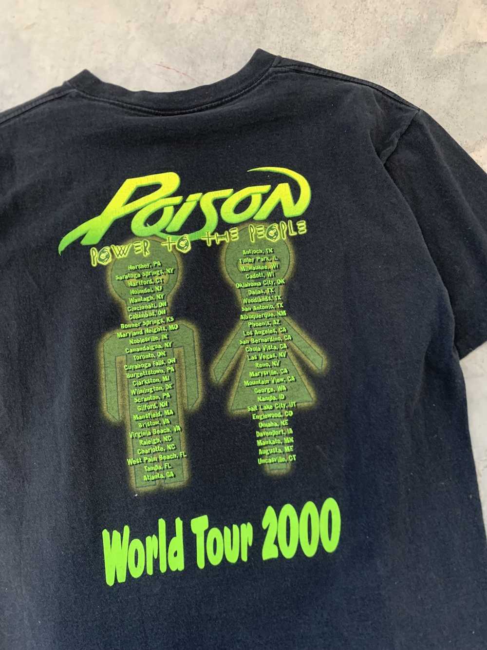 All Sport × Band Tees × Vintage 2000 Poison Band … - image 3