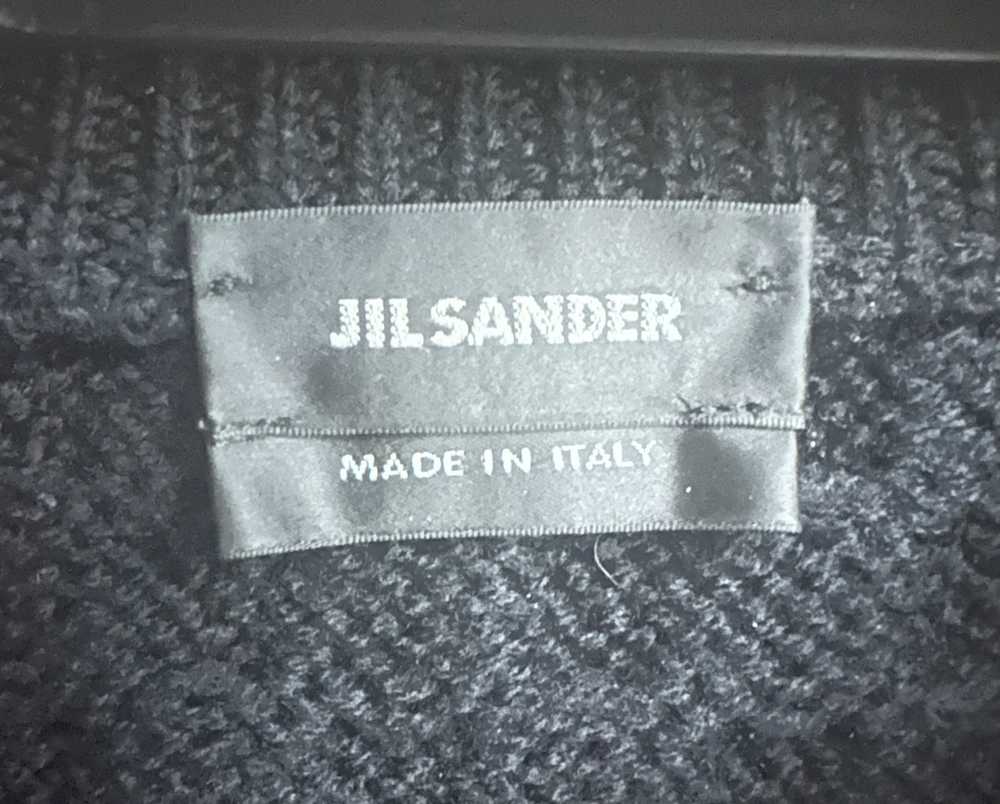 Jil Sander Jil Sander crewneck knit sweatshirt si… - image 3