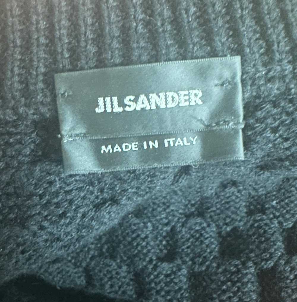 Jil Sander Jil Sander crewneck knit sweatshirt si… - image 4