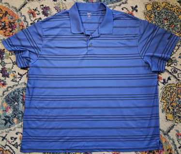 Reebok Reebok golf play dry polo 5XL Blue stripe - image 1