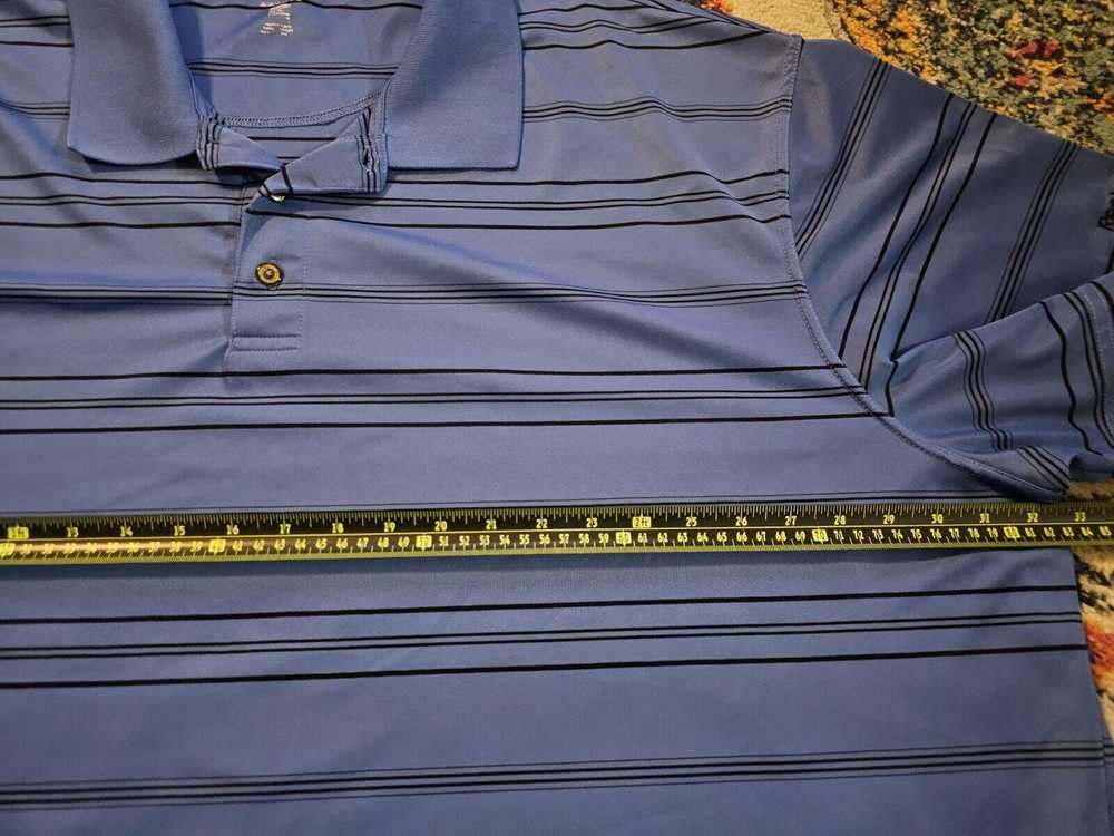 Reebok Reebok golf play dry polo 5XL Blue stripe - image 6