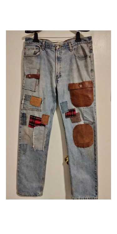Levi's Custom Made Levi's vintage patchwork jeans 