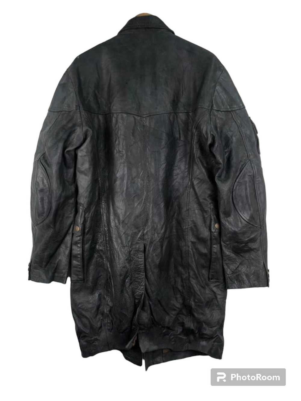 Belstaff × Leather Jacket × Vintage Rare🔥 Vintag… - image 2