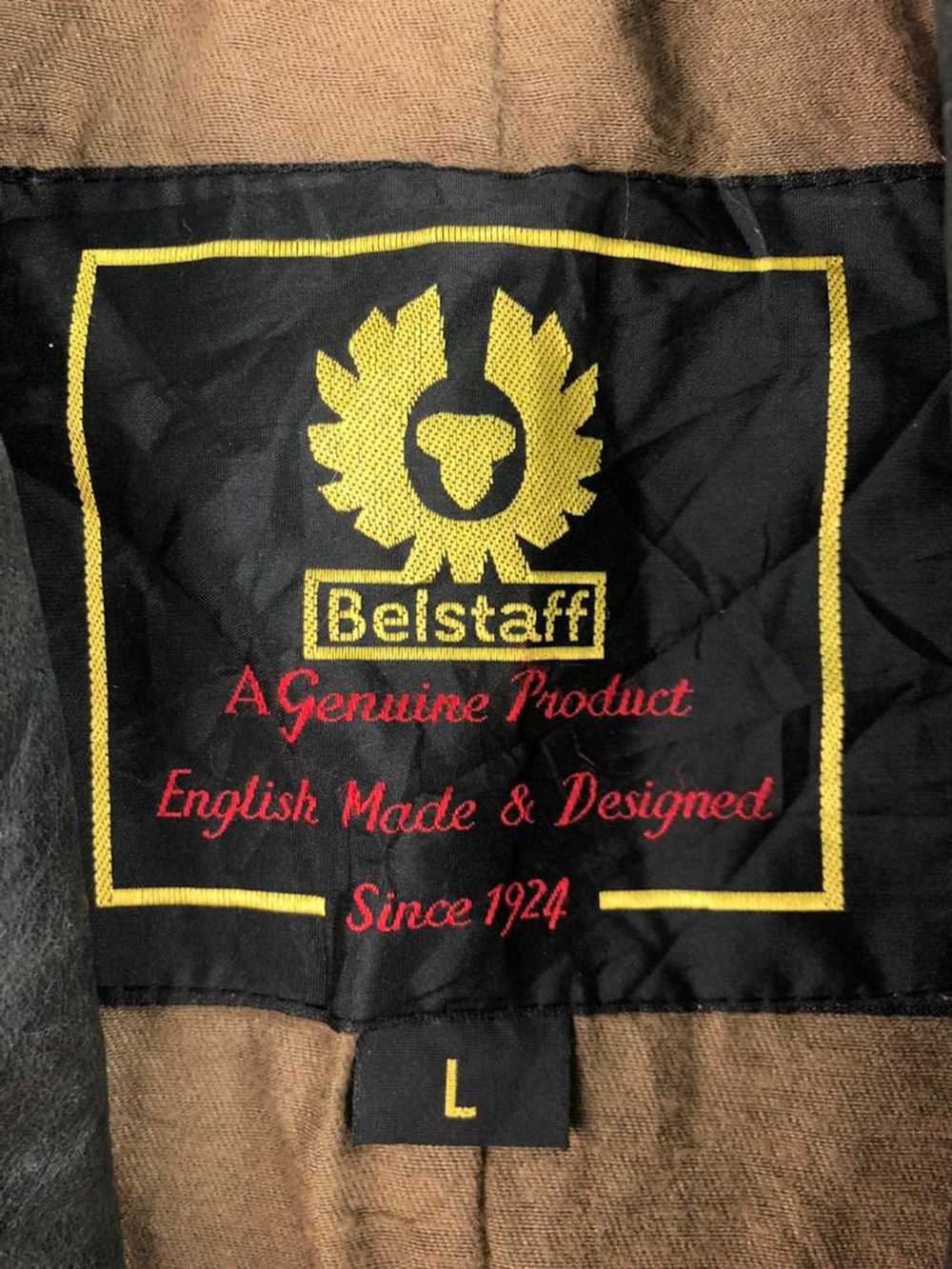 Belstaff × Leather Jacket × Vintage Rare🔥 Vintag… - image 3