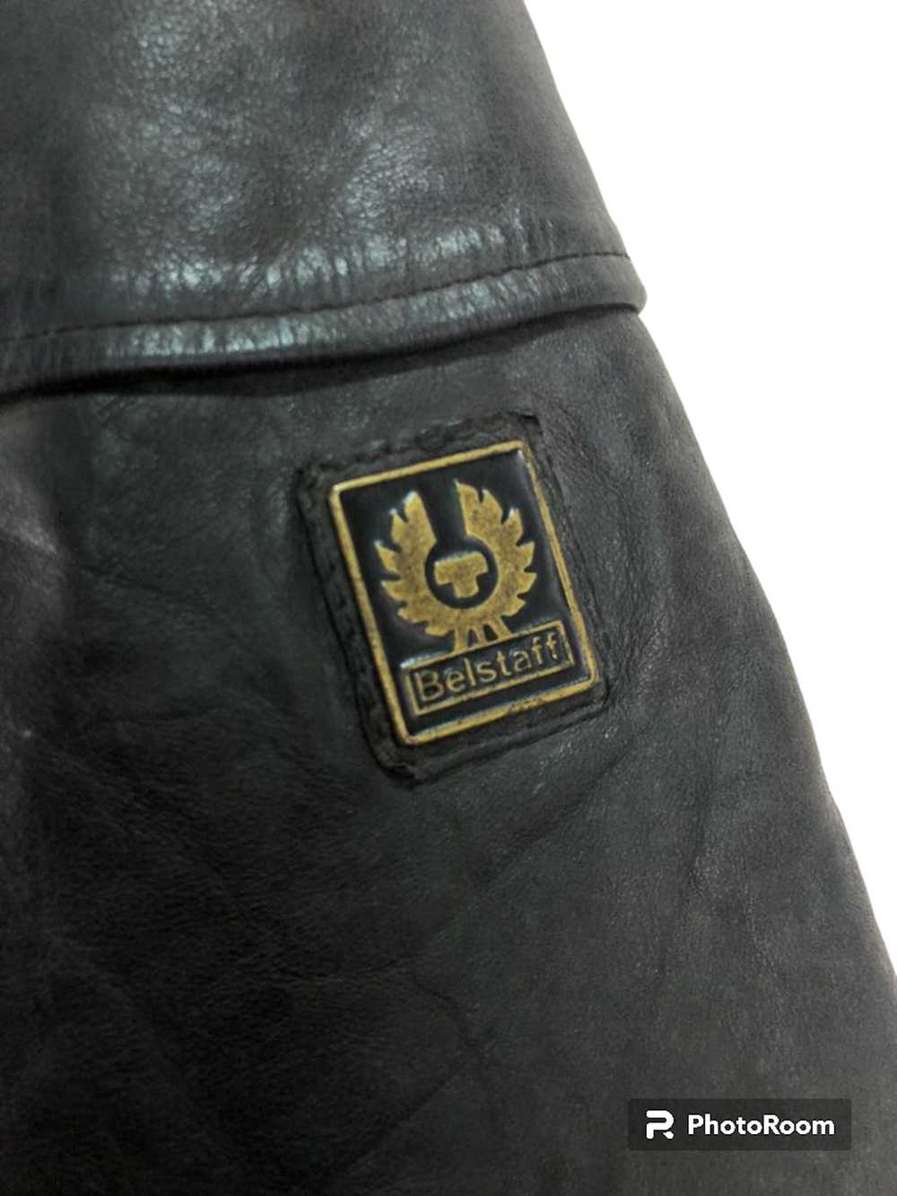 Belstaff × Leather Jacket × Vintage Rare🔥 Vintag… - image 6