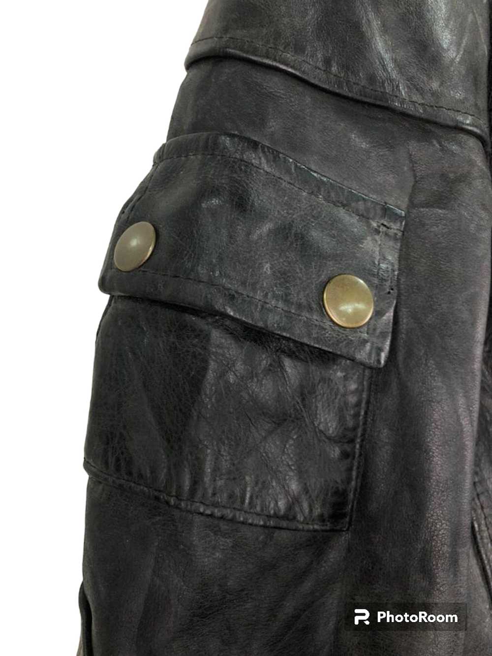 Belstaff × Leather Jacket × Vintage Rare🔥 Vintag… - image 7