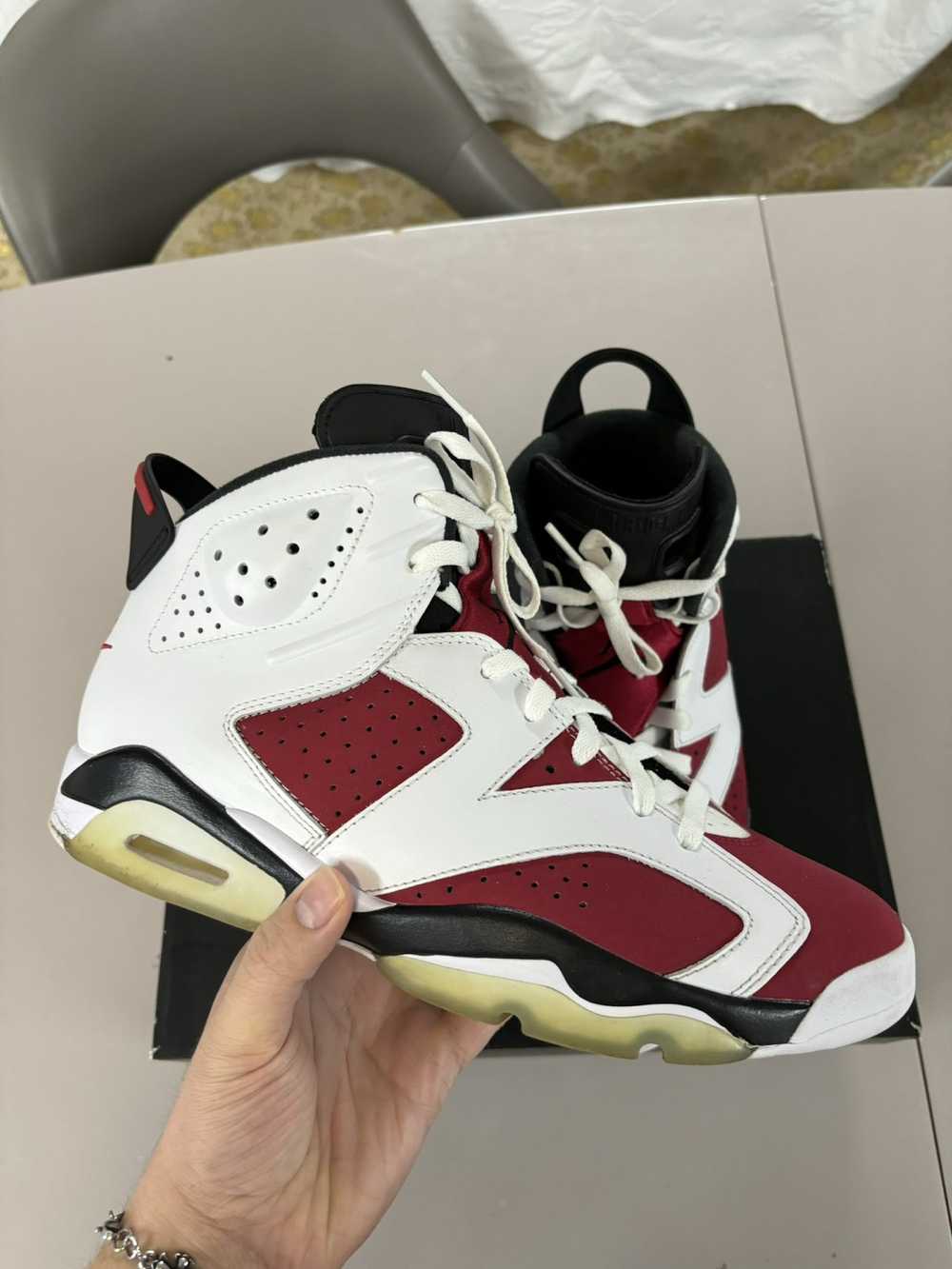 Jordan Brand × Nike 2020 Jordan 6s Carmine Sz11 - image 1