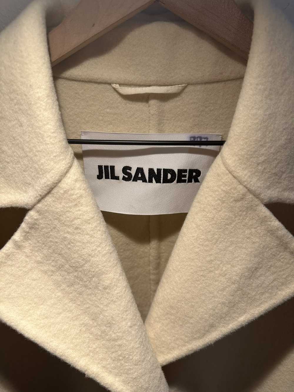 Jil Sander Belted Double-Breasted Coat - image 3
