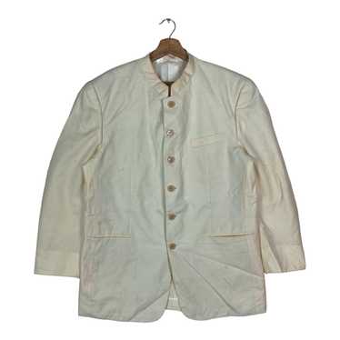 Lancel Vintage Lancel Flat Button Coat Light Jack… - image 1