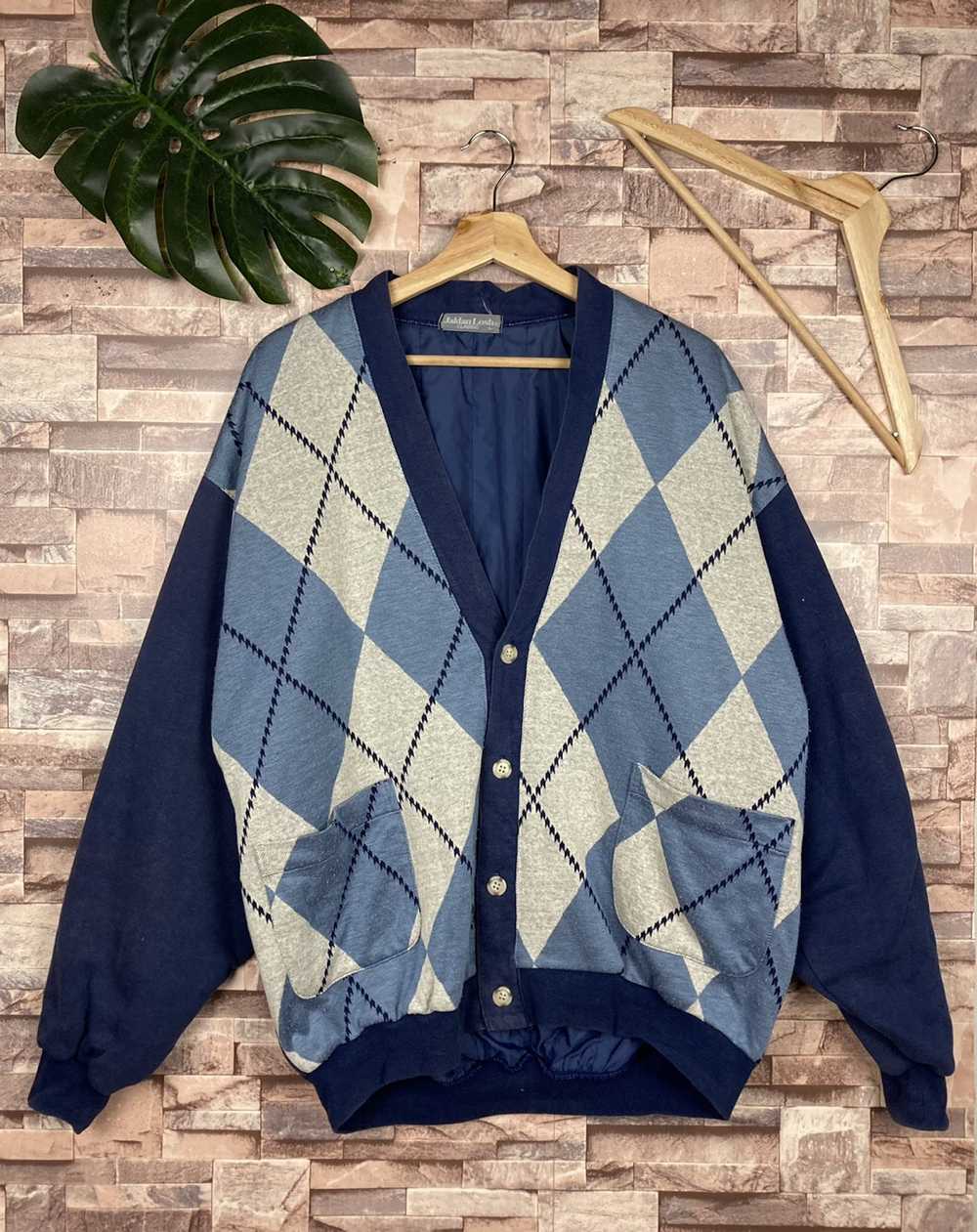 Aran Isles Knitwear × Cardigan × Navajo Jordan Lo… - image 1