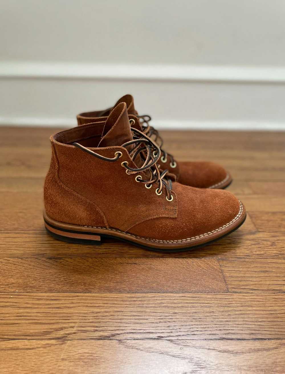 Viberg Viberg Service Boot in Aged Bark Roughout - image 1