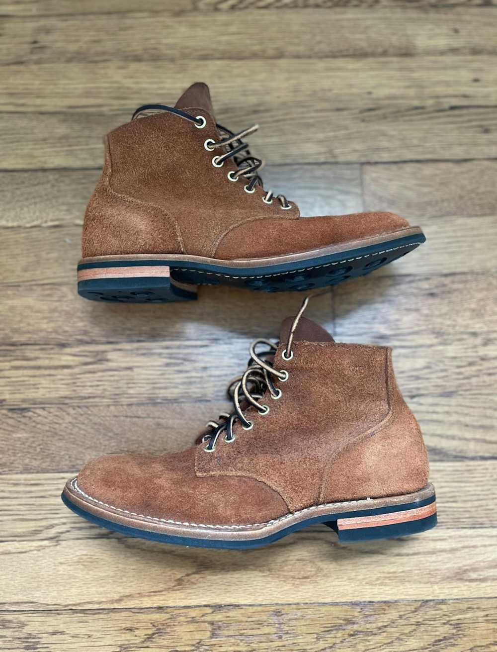 Viberg Viberg Service Boot in Aged Bark Roughout - image 3