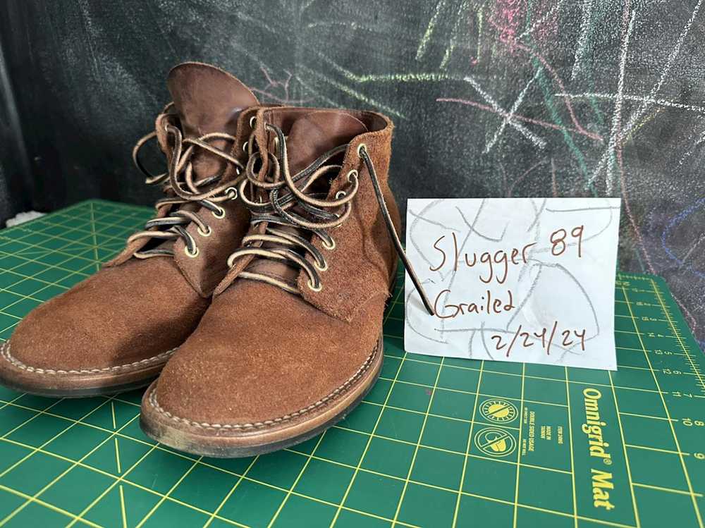 Viberg Viberg Service Boot in Aged Bark Roughout - image 5