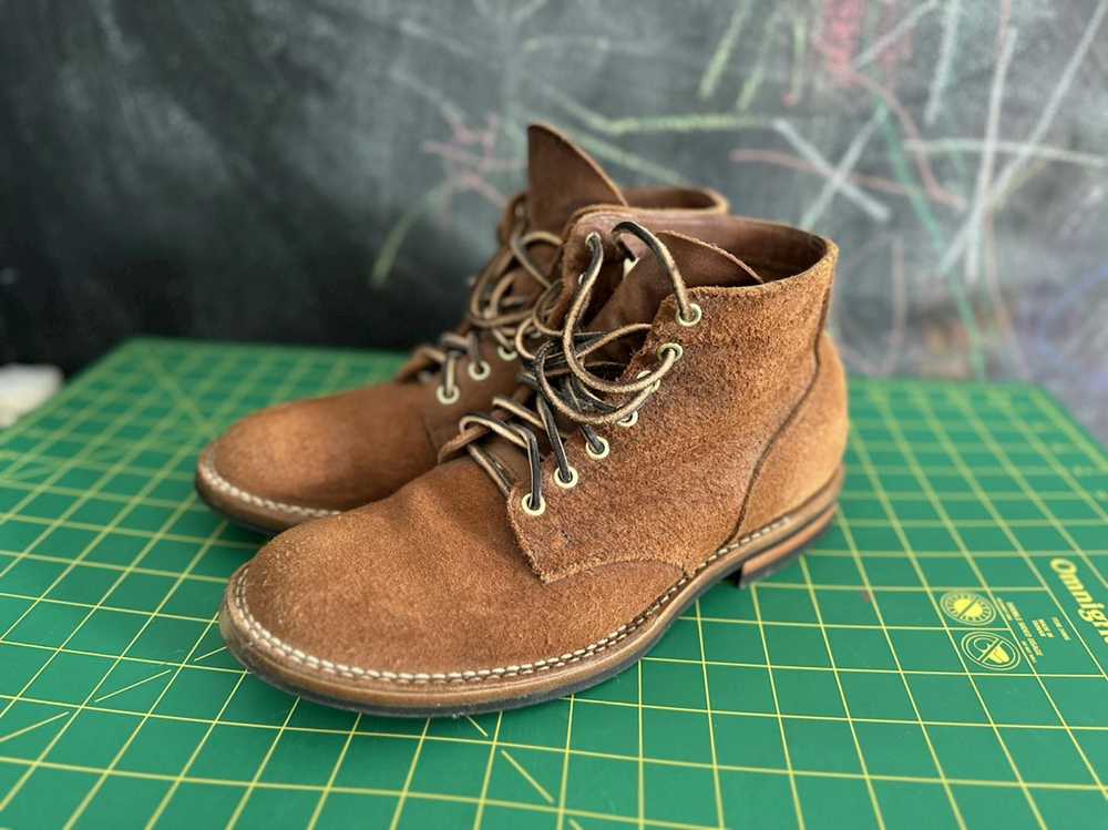 Viberg Viberg Service Boot in Aged Bark Roughout - image 7