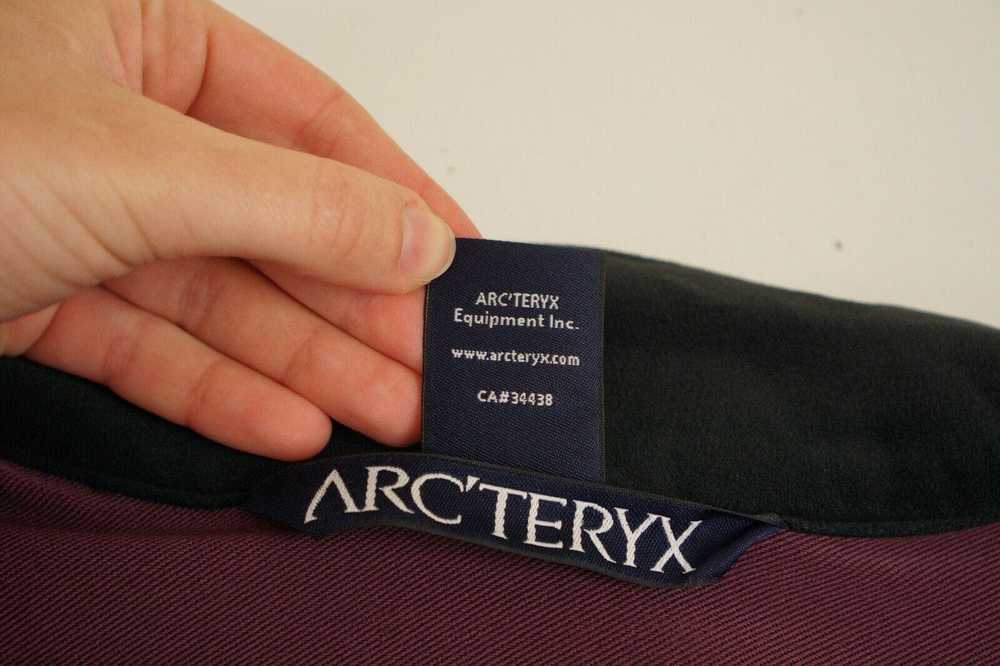 Arc'Teryx Women Arc'teryx Jacket Burgundy Hiking … - image 8