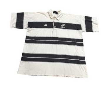 90s Canterbury ALL BLACKS ラガーシャツ XL Z221 90s Canterbury ALL BLACKS ラガーシャツ XL Z221 90s