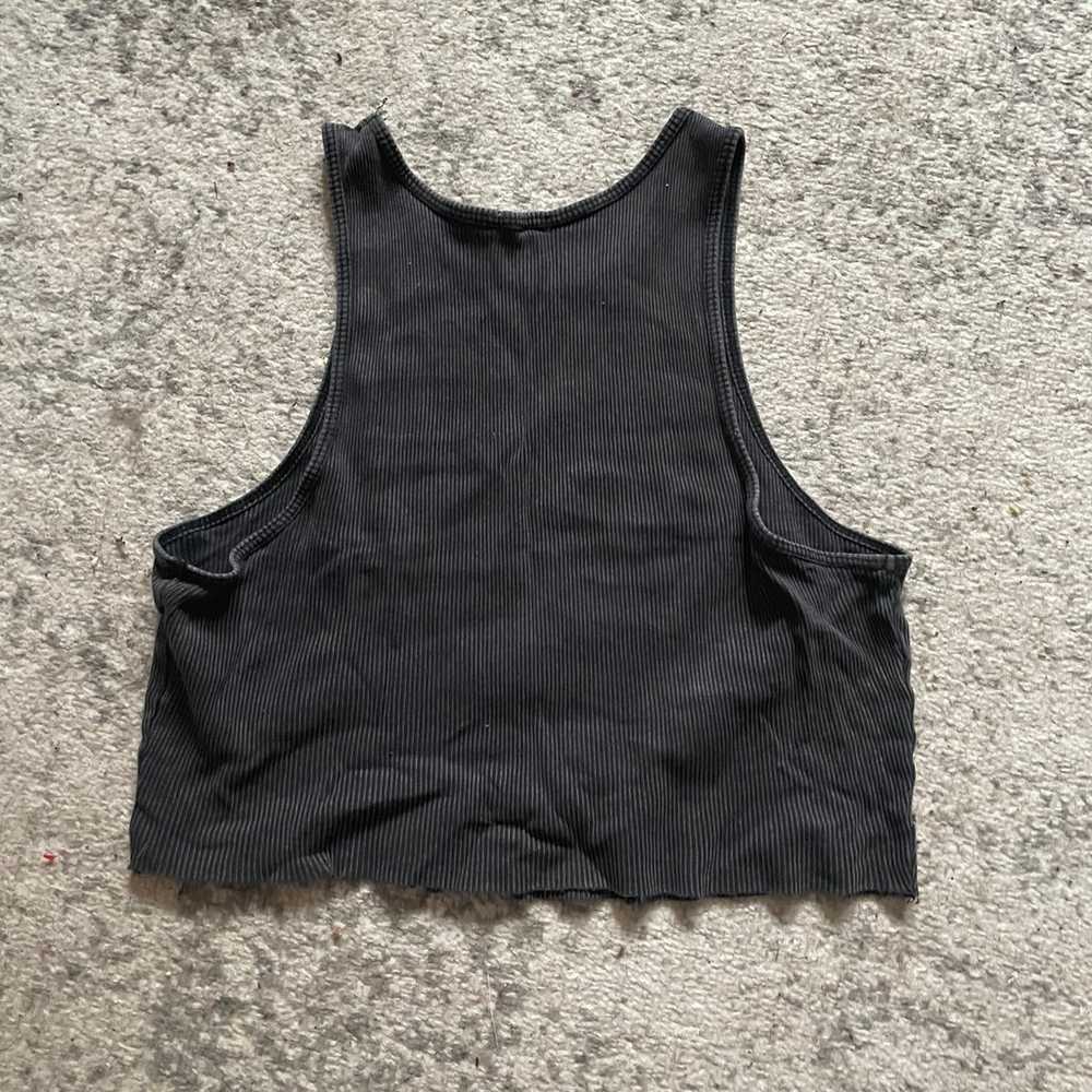 Small Cute Grey Vintage Crop Top from GARAGE - image 2