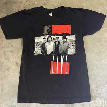 1987 u2 the joshua tree t shirt - Gem