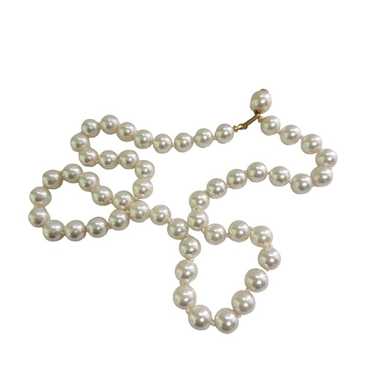 Vintage Pearl 18" Necklace - image 1