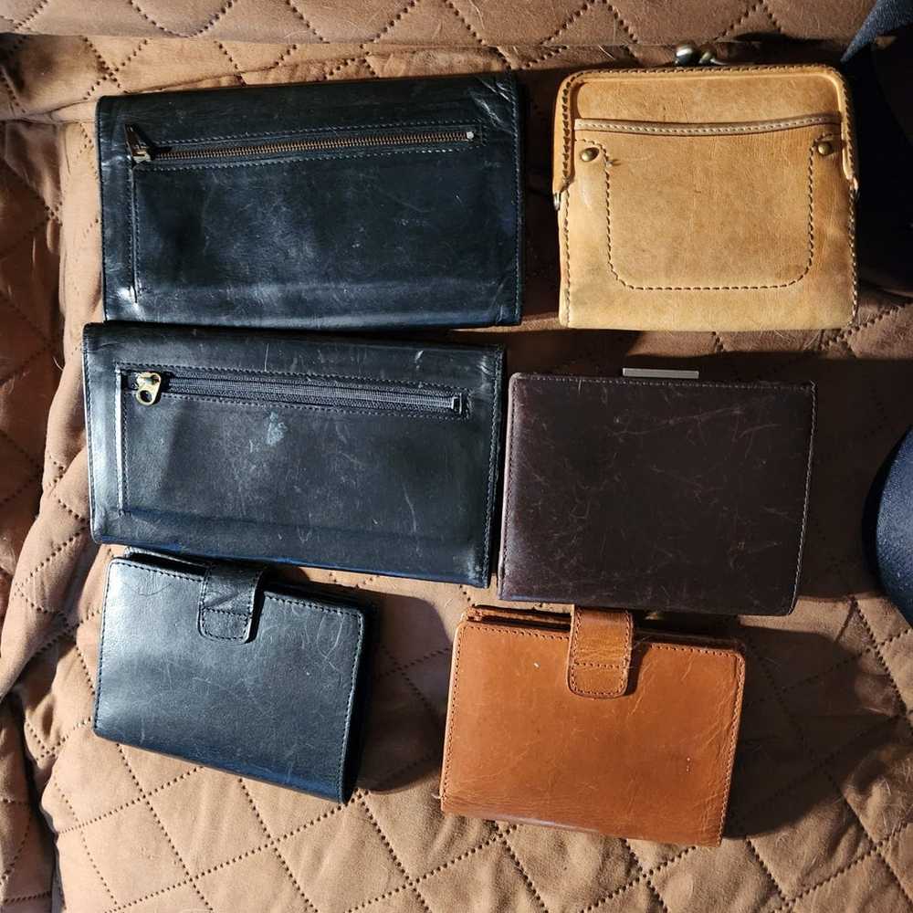 Six  Coach Wallets - mostly vintage - image 6