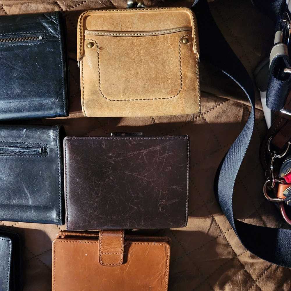 Six  Coach Wallets - mostly vintage - image 7