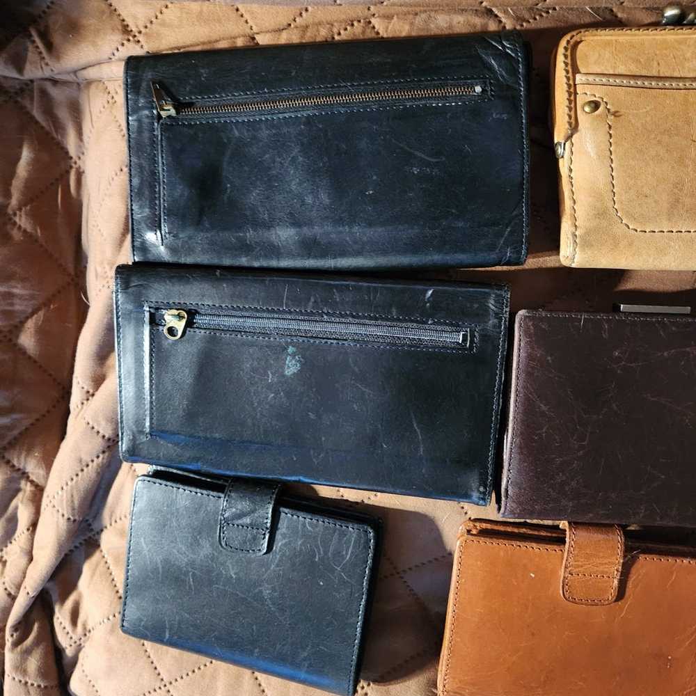 Six  Coach Wallets - mostly vintage - image 8