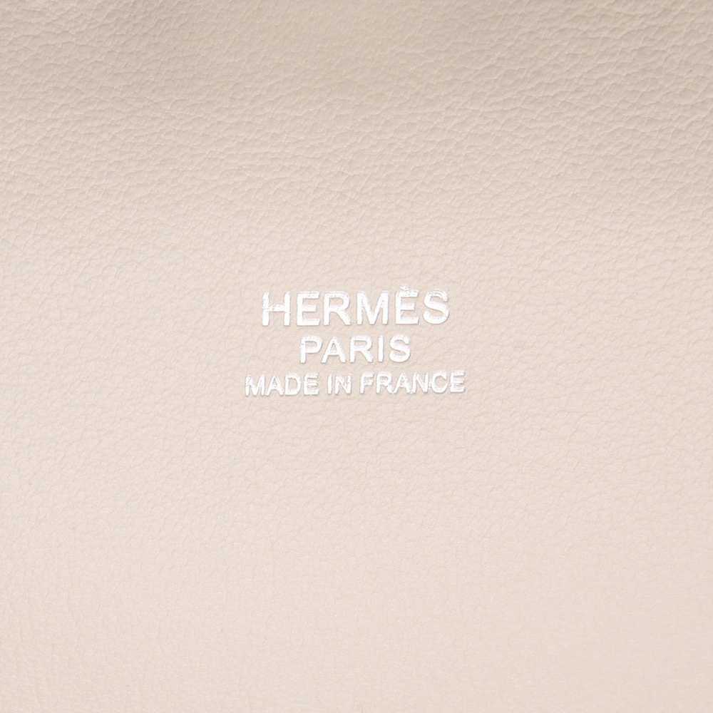 Hermès Tool Box handbag in Craie Swift leather Co… - image 3