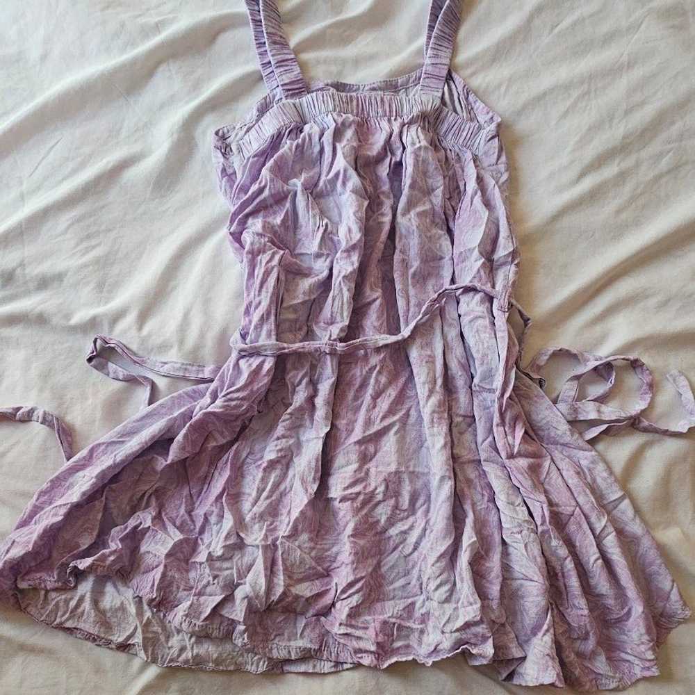 lavender summer dress (brandless) - image 2