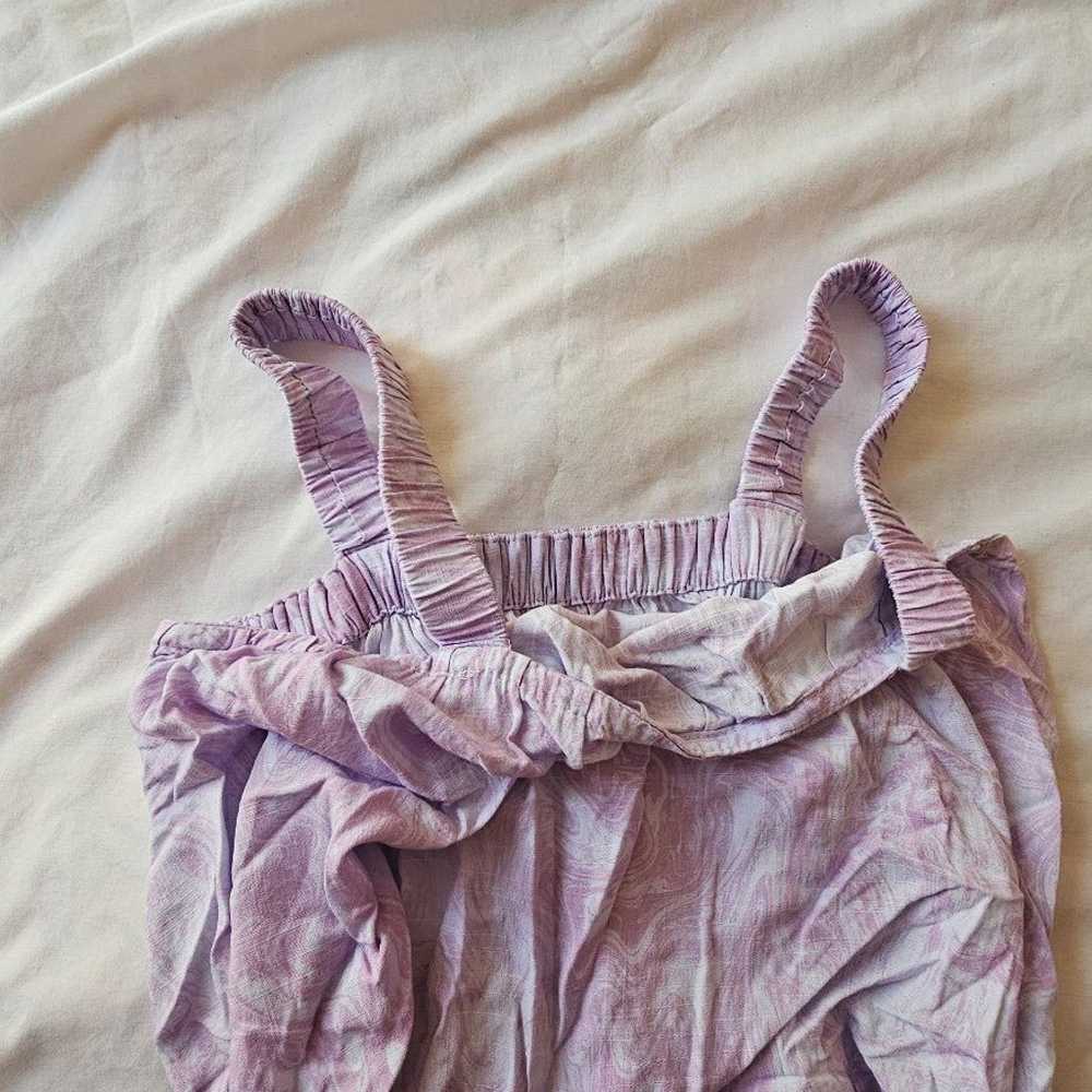 lavender summer dress (brandless) - image 4