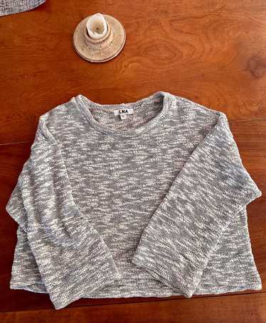 LNA cropped cotton sweater (S) | Used, Secondhand… - image 1