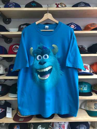 MONSTERS INC SULLEY T SHIRT Disney Pixar Sully James Sullivan Blue ADULT  XLarge