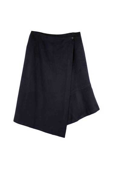 Wool and cashmere wrap skirt - Zapa skirt in asymm