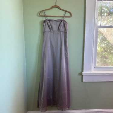 Vintage 90s/Y2K Lavender Maxi Coquette Prom Dress… - image 1