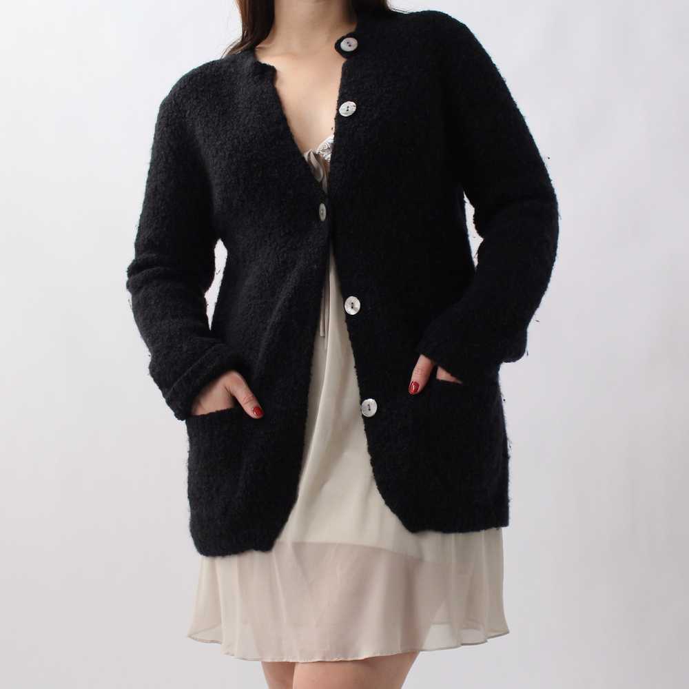 90s Cozy Mohair Blend Cardigan - image 1