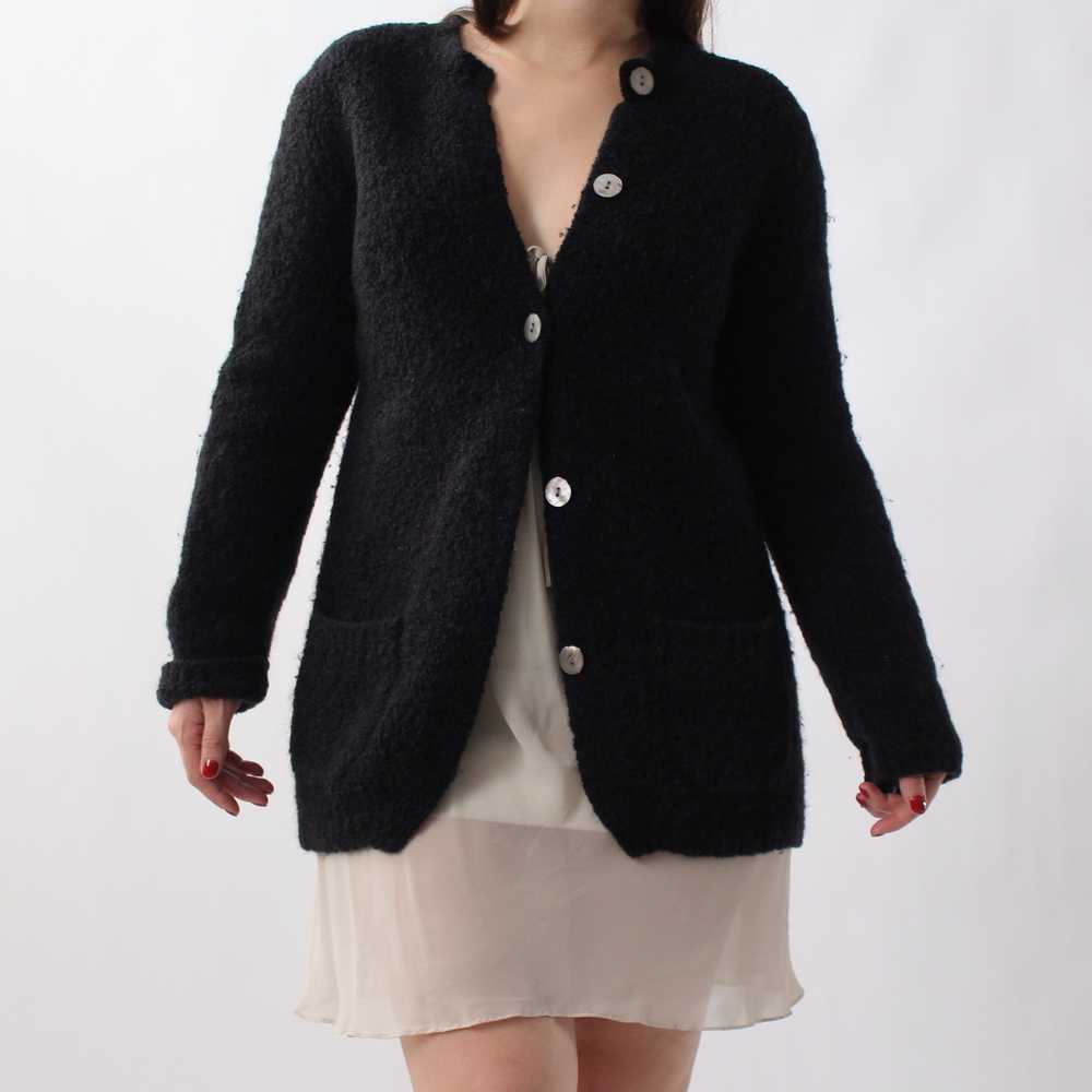 90s Cozy Mohair Blend Cardigan - image 2