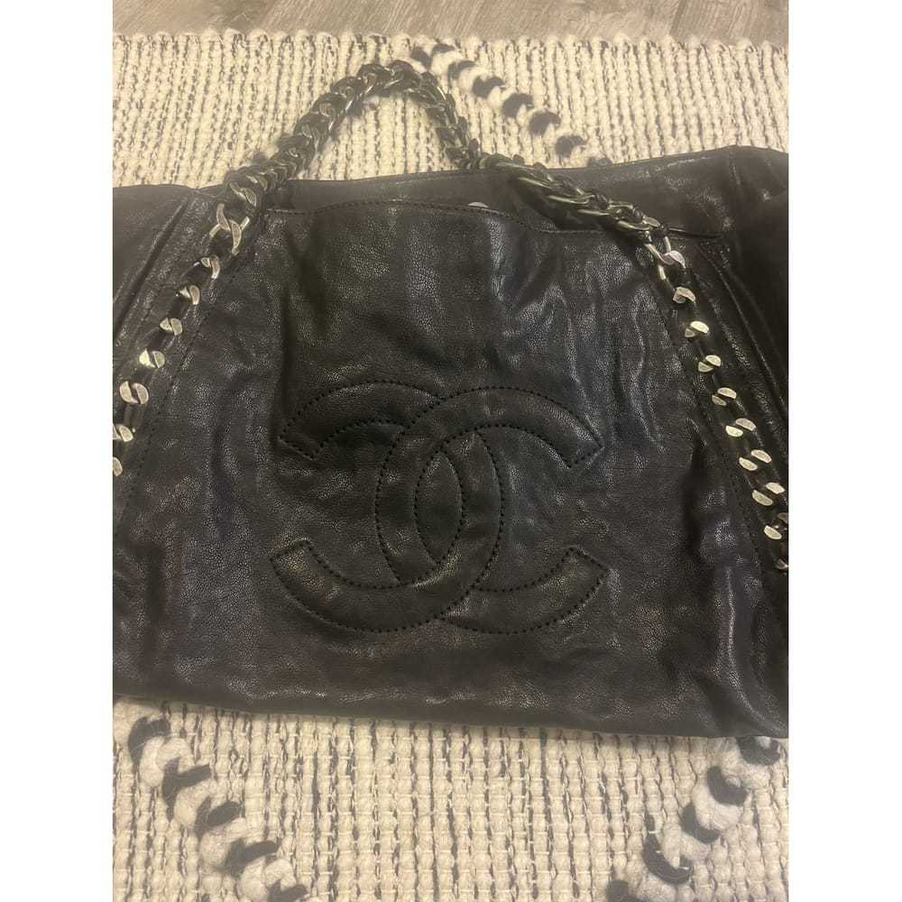 Chanel Leather tote - image 7