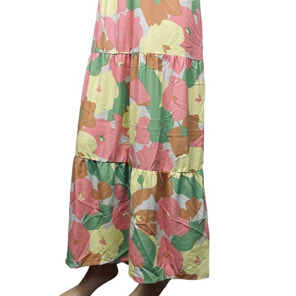 Sanctuary Floral Print Maxi Fit & Flare Dress Wom… - image 3