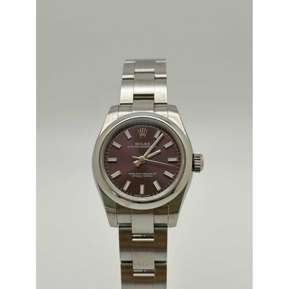 Rolex Lady Oyster Perpetual 26mm watch - image 11