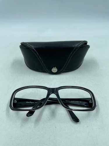 Salvatore Ferragamo Oval Black Eyeglasses